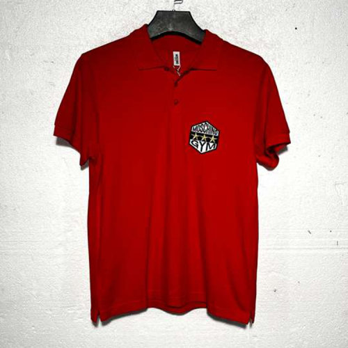 MOSCHINO/莫斯奇诺 红色男士短袖POLO衫