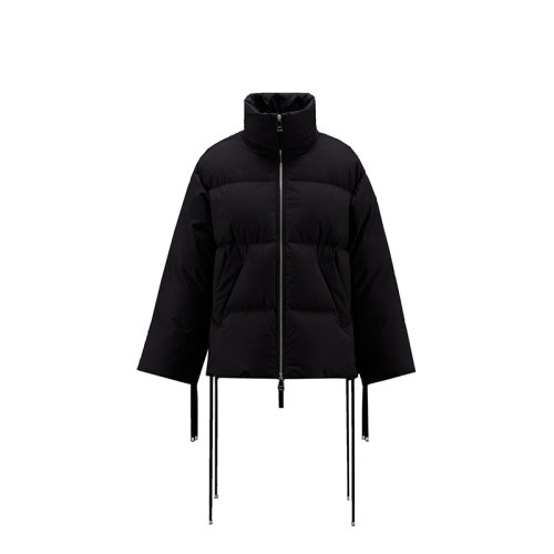 Moncler/蒙克莱 22年秋冬新款 Raimi系列 女士黑色短款衬垫羽绒服夹克H20941A00010M2261999