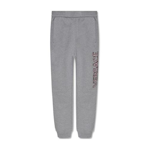  VERSACE/范思哲 男士灰色织物休闲裤 1004011-1A02880-1E090 PLFSX