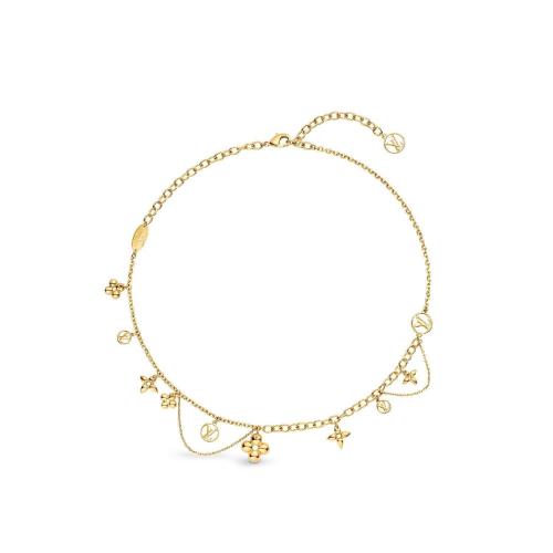  LV路易威登 22年秋冬 女士 项链 Blooming 项链 M64855 预定商品2-8周发货