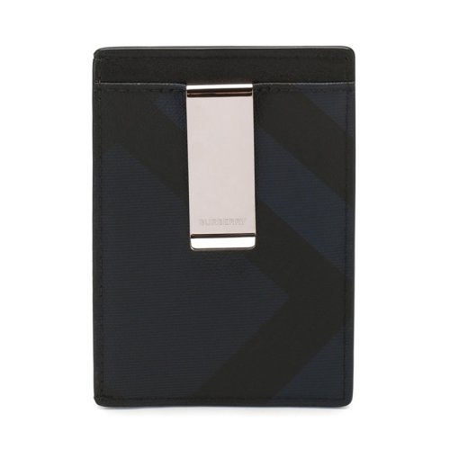  BURBERRY/博柏利 男士黑色皮革钱包卡包零钱包 8024773 PLSX