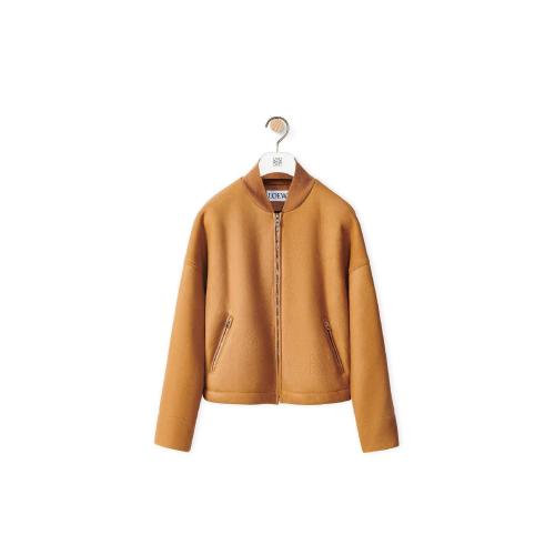  LOEWE罗意威 22年秋冬 女士 夹克 Jacket in shearling S359Y19L47-5542