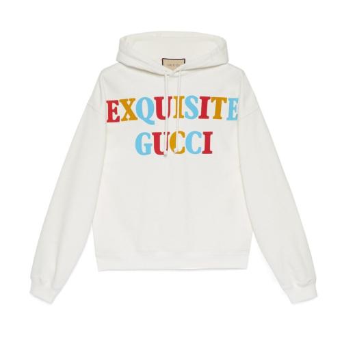  GUCCI古驰 22年秋冬 男士 “Exquisite Gucci”人物卫衣 700120 XJEXD 9095