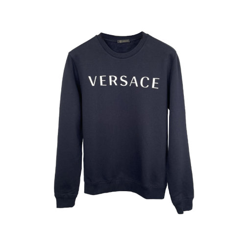 Versace 范思哲 主线藏蓝字母男卫衣