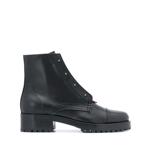 Valentino/华伦天奴  女鞋 时尚百搭 女士黑色短靴 SW2S0P04GKD0SM  HKY015C