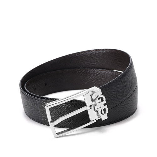 SalvatoreFerragamo/菲拉格慕 男士牛皮针扣式双面皮带腰带 67A037