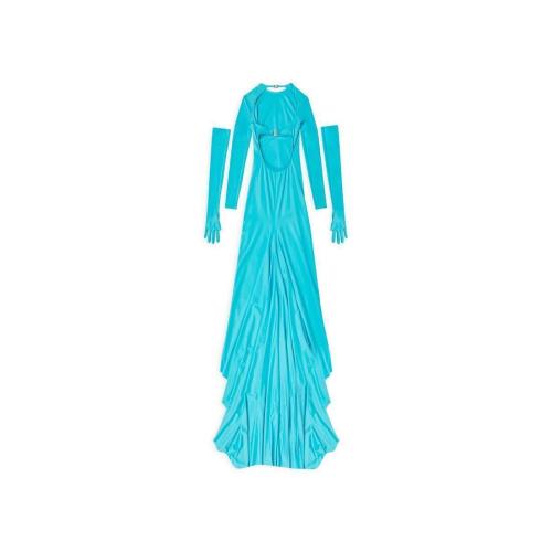  BALENCIAGA巴黎世家 22年秋冬 女士 连衣裙 SWIMSUIT晚礼服 720000TYK074900