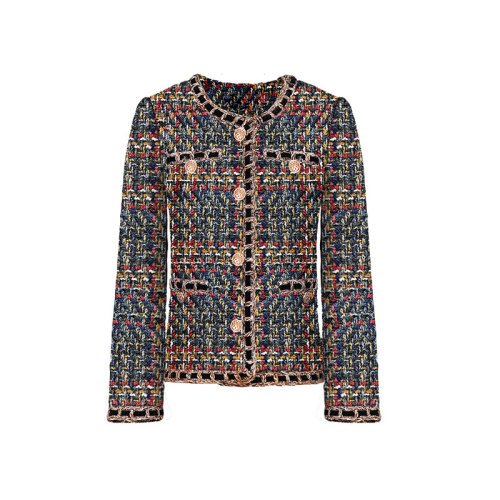 GeleiStory/GeleiStory 2021新款小香风外套百搭法式上衣名媛气质 女士夹克