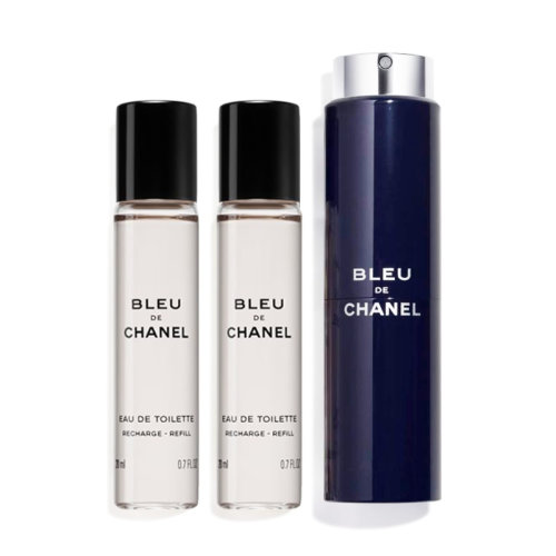 CHANEL/香奈儿 蔚蓝男士淡香水20MLx3 携便装