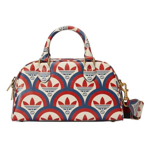  GUCCI古驰 22年秋冬 男士 adidas x Gucci联名系列迷你旅行包 702397 UVGAT 4170