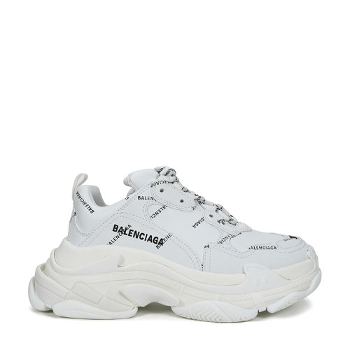 Balenciaga/巴黎世家 女士聚氨酯/织物系带休闲运动鞋老爹鞋 524039 W2FA1