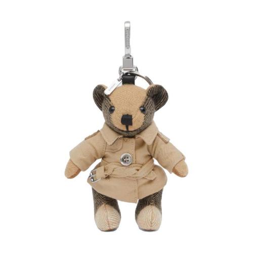 BURBERRY 22年秋冬 女士 Trench 风衣造型 Thomas 泰迪熊吊饰 80271681 预定商品1-3周发货