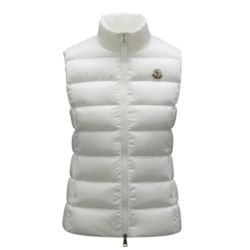 Moncler/蒙克莱 22年秋冬新款 Ghany系列 白色无袖羽绒服马甲H20931A5250068950032