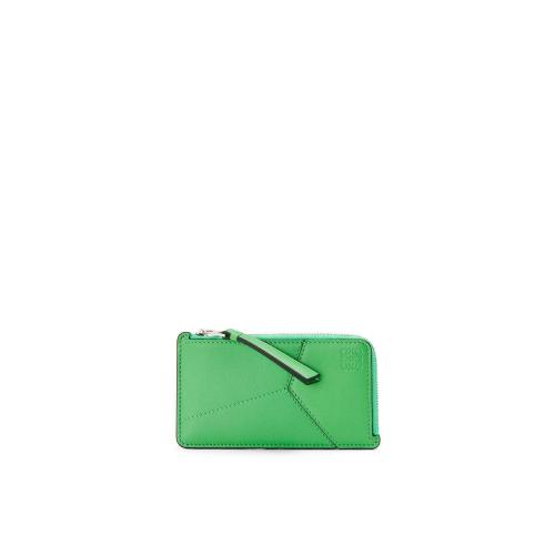  LOEWE罗意威 22年秋冬 男士 卡包 Puzzle stitches coin cardholder in smooth calfskin C510G