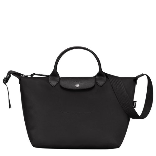  Longchamp/珑骧 女士黑色聚酰胺手提包 L1515 HSR 001 PLSX