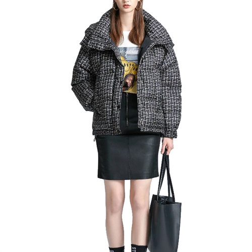 GeleiStory/GeleiStory 羽绒服女2022年冬季新款小个子时尚连帽短款加厚保暖外套女士羽绒服