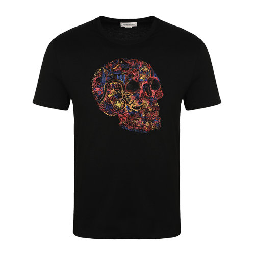 Alexander McQueen/亚历山大麦昆21春夏男士短袖T恤649873QQZ53