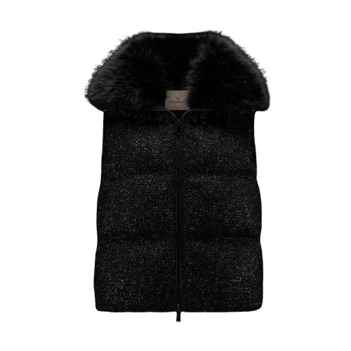  MONCLER蒙可蒙克莱 22年秋冬 女士 马甲 Carrelet羽绒马甲 H20931A000555964I999