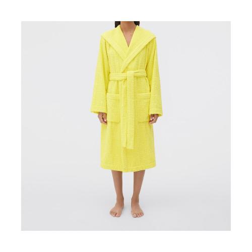  BV葆蝶家 22年秋冬 女士 睡袍 peignoir en coton eponge a motif intreccio 7236073V1067219