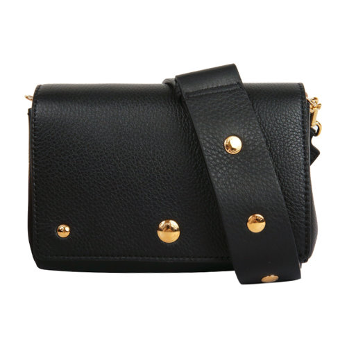 牛皮材质黑色女士单肩包 BURBERRY/博柏利 巴宝莉瑕疵特卖（陈列痕迹，不影响使用） burberry包 女包