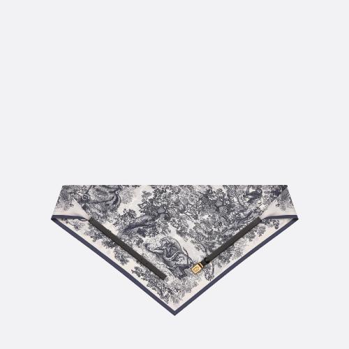  DIOR迪奥 22年秋冬 女士 背心 Dior Silk Top Toile de Jouy Sauvage 22JOU120I602_C540