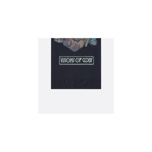  DIOR迪奥 22年秋冬 男士 针织衫 DIOR AND JACK KEROUAC 短袖针织衫 293M652AT442_C586