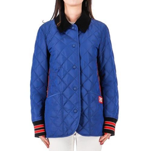  BURBERRY/博柏利 女士蓝色尼龙夹克 8022807 PLFSX