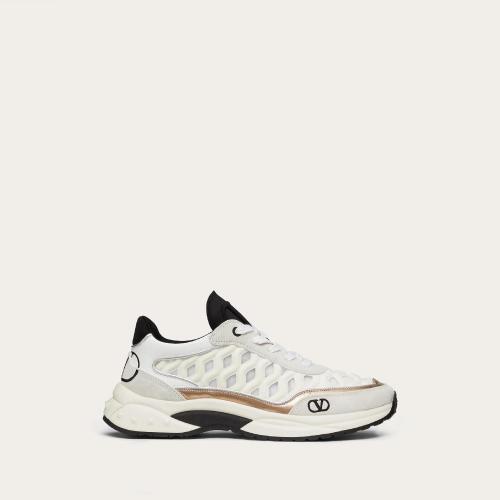  VALENTINO华伦天奴 22年秋冬 女士 休闲运动鞋 SNEAKERS READY GO RUNNER EN CUIR ET TISSU 1W