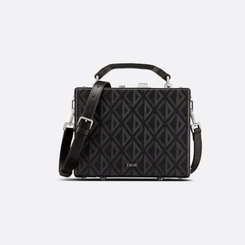  DIOR迪奥 22年秋冬 男士 单肩包 Sac Dior Lock 1LXBR163CDP_H43E