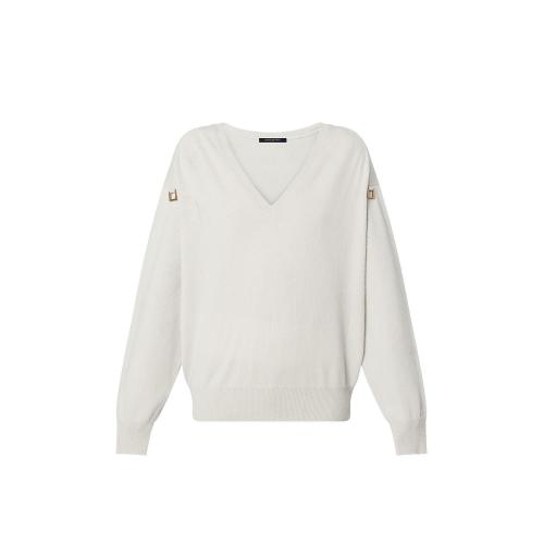  LV路易威登 22年秋冬 女士 针织衫 D 形环 V 领衫 1AAL9G 1AAL9J 1AAL9I 1AAL9H