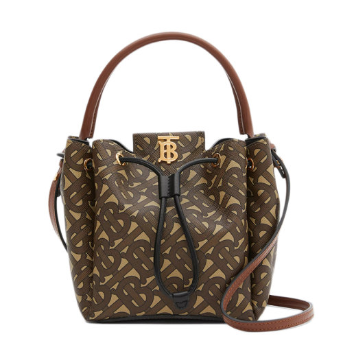 BURBERRY/博柏利 帆布/牛皮 单肩包 80316541