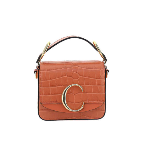 CHLOE/克洛伊  蔻依女包 时尚百搭 字母C 女士手提单肩包 CHC19US193A87100 HKY015678