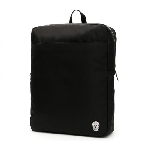 Alexander McQueen 亚历山大·麦昆 男士黑色经典logo双肩背包