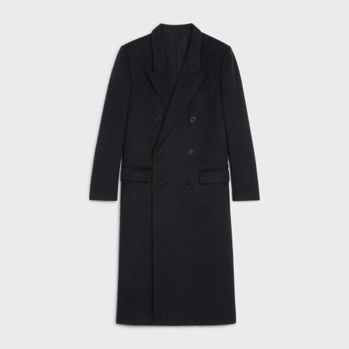  CELINE赛琳思琳 22年秋冬 女士 大衣 OVERCOAT COL CRANTé DRAP DE LAINE 2M225998K.38NO