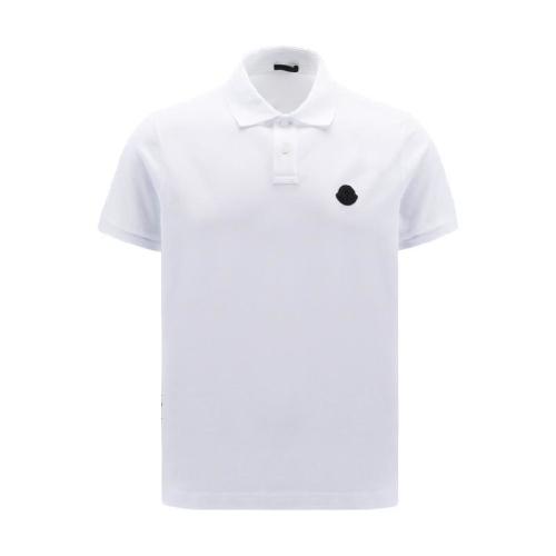  MONCLER蒙可蒙克莱 22年秋冬 男士 短袖Polo Logo Polo Shirt H20918A0000784556001