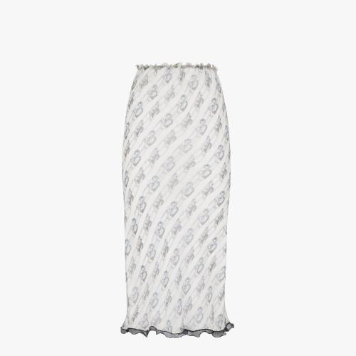 FENDI芬迪 22年秋冬 女士 半身裙 Skirt FQ7266AKSOF1IHA