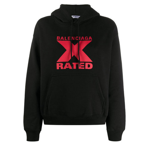 Balenciaga/巴黎世家 女士黑色棉质女卫衣 612959TIVA8