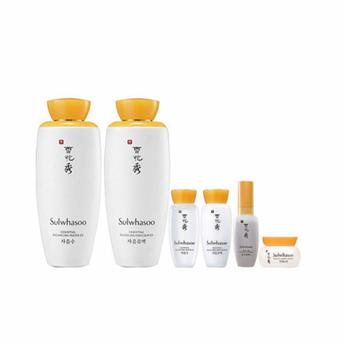 Sulwhasoo/雪花秀 滋盈肌本水乳护肤套装2件套礼盒 （正：水125ml/15ml+乳125ml/15ml +精华8ml+面霜5ml）