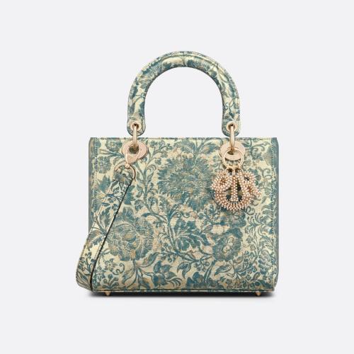  DIOR迪奥 22年秋冬 女士 单肩包 中号 Lady Dior 手袋 M0565ORYS_M36E
