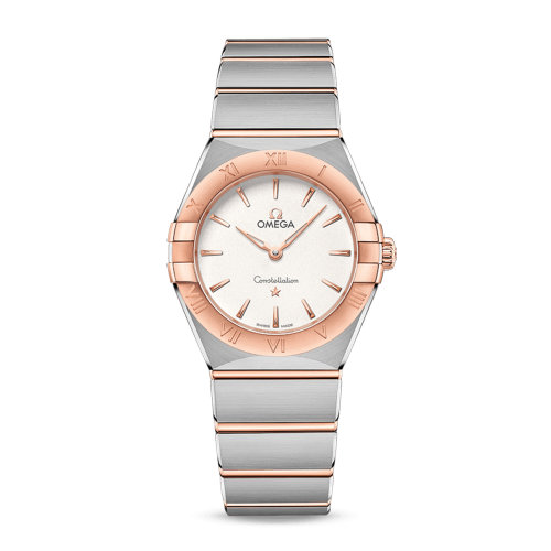 OMEGA/欧米茄 星座系列 精钢 18K金 石英机芯 女士腕表 131.20.28.60.02.001