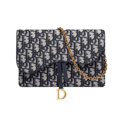 DIOR/迪奥 女士 大号老花WOC 链条包 单肩斜跨包手拿包   S5620CTZQ_M928