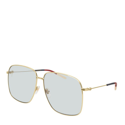 GUCCI/古驰 女士时尚方形金边太阳镜墨镜眼镜GG0394S多色可选