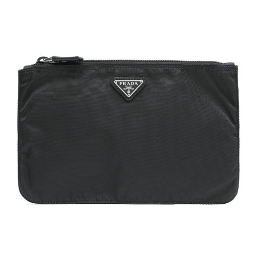 PRADA/普拉达三角徽标织物女士手包手拿包1NB400067