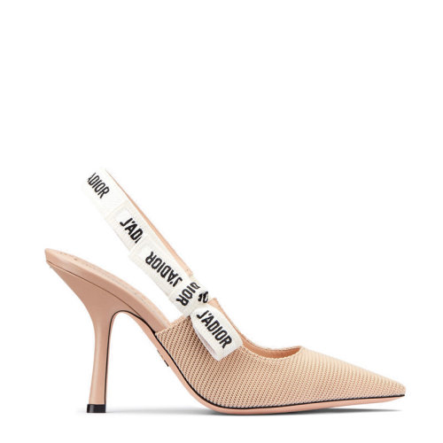 DIOR/迪奥  女士JADIOR布面蝴蝶结10厘米高跟鞋 两色可选 KCC201TFL_S900