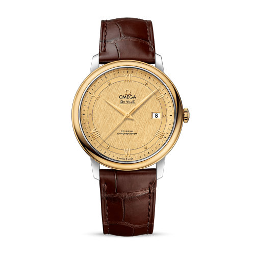 OMEGA/欧米茄 碟飞系列 典雅 同轴腕表 精钢 18K金 自动机械 男士腕表 424.23.40.20.08.001