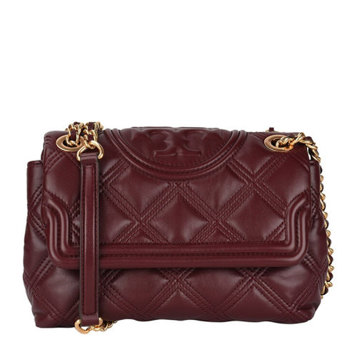 Tory Burch/汤丽柏琦 女士菱格羊皮单肩包斜挎包链条包女包 58102多色可选