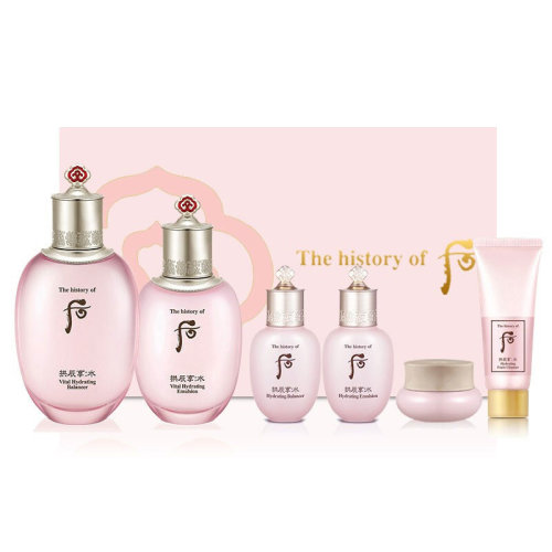 Whoo/后后拱辰享水沄清透系列礼盒 套盒内赠品更换频繁，请以实物为准