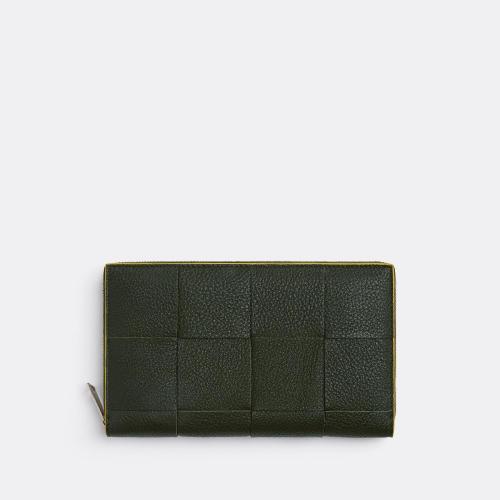 BV葆蝶家 22年秋冬 男士 钱包 portefeuille a fermeture zippee 649607V1Q733201