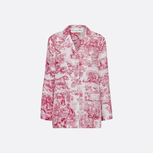 DIOR迪奥 22年春夏 女士 睡衣 Chemise Dior Chez Moi 111V33A6805_X0817