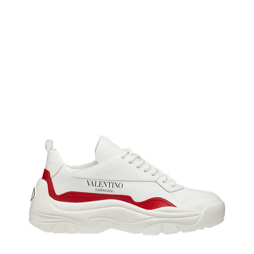 Valentino/华伦天奴  女鞋 时尚百搭 品牌字母LOGO 圆头 女士白色低帮休闲运动鞋 TW2S0K55AEQDS5  HKY015C